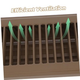 Outanaya High-Efficiency Floor Grille Easy Install Return Air Grille for Home Rv Mobile Spaces Vent Cover for Systems