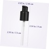 WOONEKY 4pcs Lotion Pump Head Replacement Nozzle for Squeeze Bottle