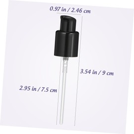 WOONEKY 4pcs Lotion Pump Head Replacement Nozzle for Squeeze Bottle Pump for Bottle Lotion Dispenser