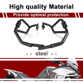 Xitomer Crash Bars Compatible with XL750 Transalp 2022 2023 2024 2025 Transalp XL750 Motorcycle Down Crashbars Engine Guard Tank Guard