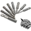 Bestgle 8 Pcs Magnetic Screwdriver Drill Bit Set H1.5-H8 Inner