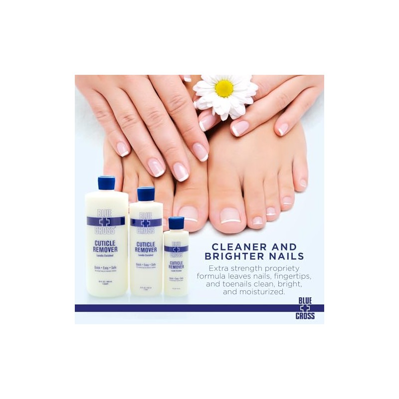 BLUE CROSS Cuticle Remover 32oz by Blue Cross