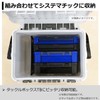 DAIWA 03500571 Octopus EGI Case 255 Black 10.0 x 7.5