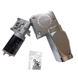 Kym Industries Apache Series Tarp Motor for Dump Truck 1.5hp 50:1 Universal 12V Electric Tarp System Motor
