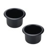 Antrader 2pcs Aluminum Alloy Cup Holders, Replacement Cup Holder Inserts