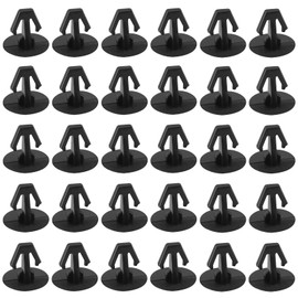 OTOTEC 30 Stück Türdichtung Verkleidungsclips 91518-SM4-003 kompatibel mit Qashqai X-Trail Accord CivicC Kunststoffdichtung Dichtungsstreifen Clips Motorhaubenkante Dichtungsclips