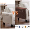 NiCola Sofa Armrest Cover 1pc Grey Arm Rest Chair Covers,