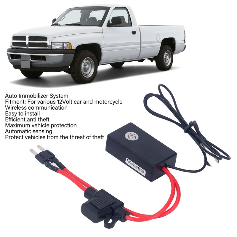 Auto Immobilizer System ABS Durable Vehicle Anti Theft Electronic Engine