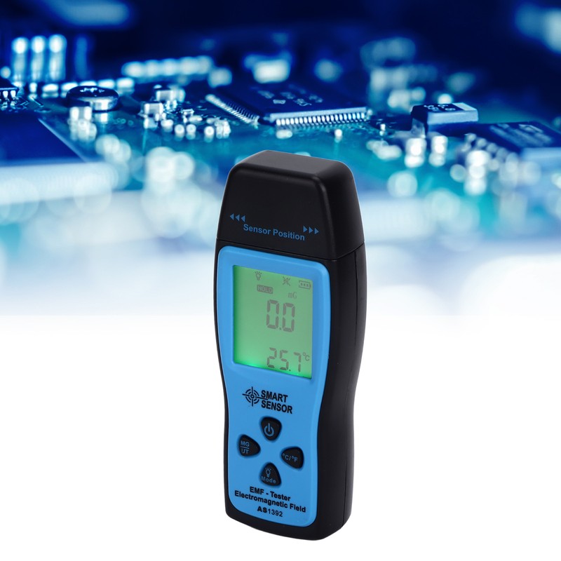LCD Electromagnetic Radiation Detector Portable Mobile Phone Radiation Tester for