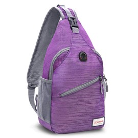 ZOMAKE Sling Backpack for Women, Small Crossbody Backpack Shoulder Bag for Travel Hiking