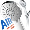 AirJet-300 High Pressure Luxury 6-setting Hand Shower with High-Velocity Flow