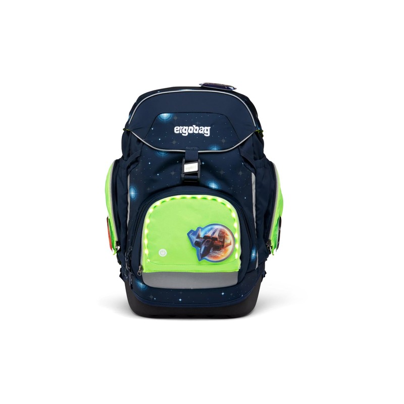 ergobag Fluo LED Zip Set LED, Visibility Zippie, for Pack,