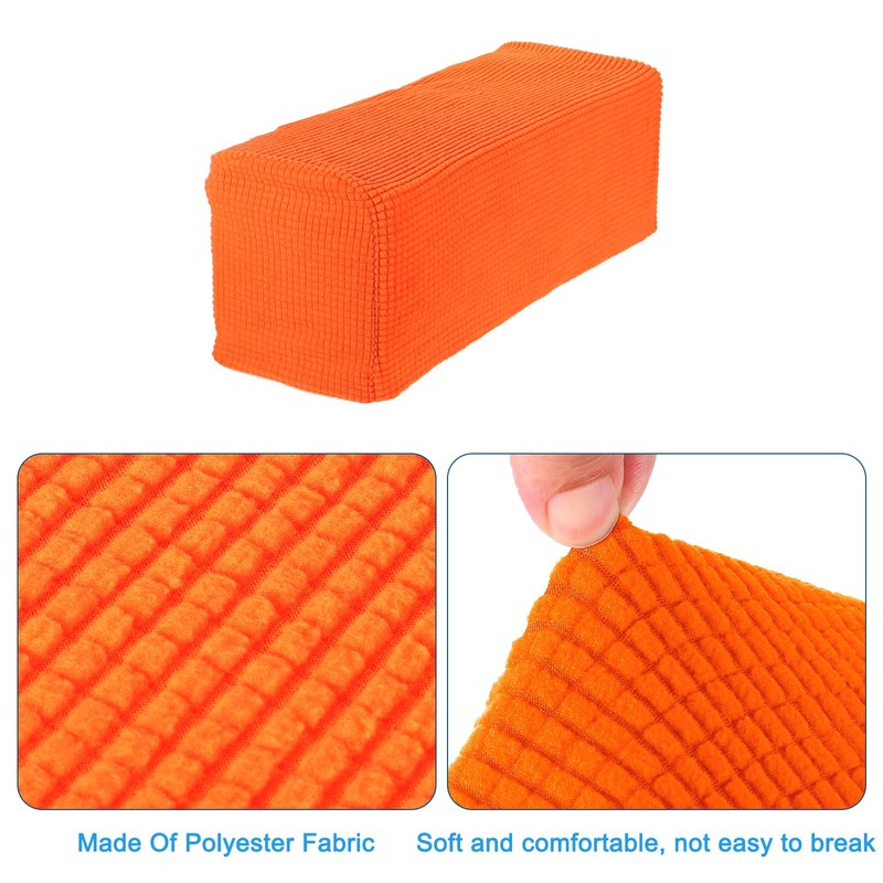 sourcing map 2pcs Stretch Armrest Covers for Chairs/Sofas, Couch Arm
