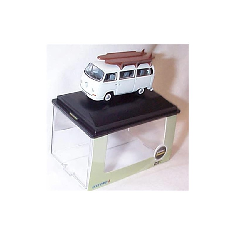 oxford volkswagen Camper Bus Bay Window White Surfboard vehicle 1:76