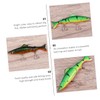 Sosoport 4pcs Fishing Lures Hard Baits for Outdoor Fishing Lightweight