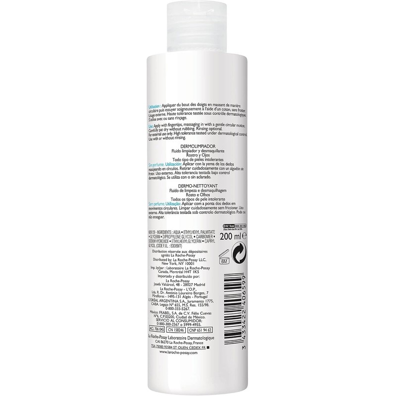 La Roche-Posay Limpiador piel sensible Toleriane Dermo Limpiador 200ml