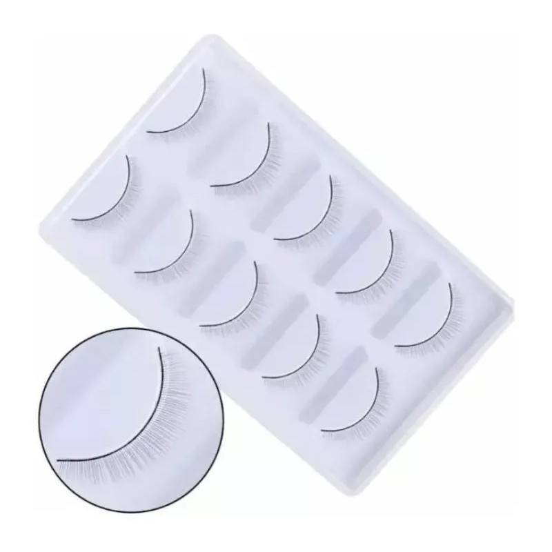 ML ATTA Maniquí Cabeza + Pestañas De Práctica. Extensión Mink