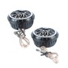 Car Loudspeakers Stereo Round Tweeter with Chrome Plated Spider Pattern