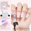 TOMICCA Esmalte De Uñas En Gel Blanco Lechoso, Color Nude