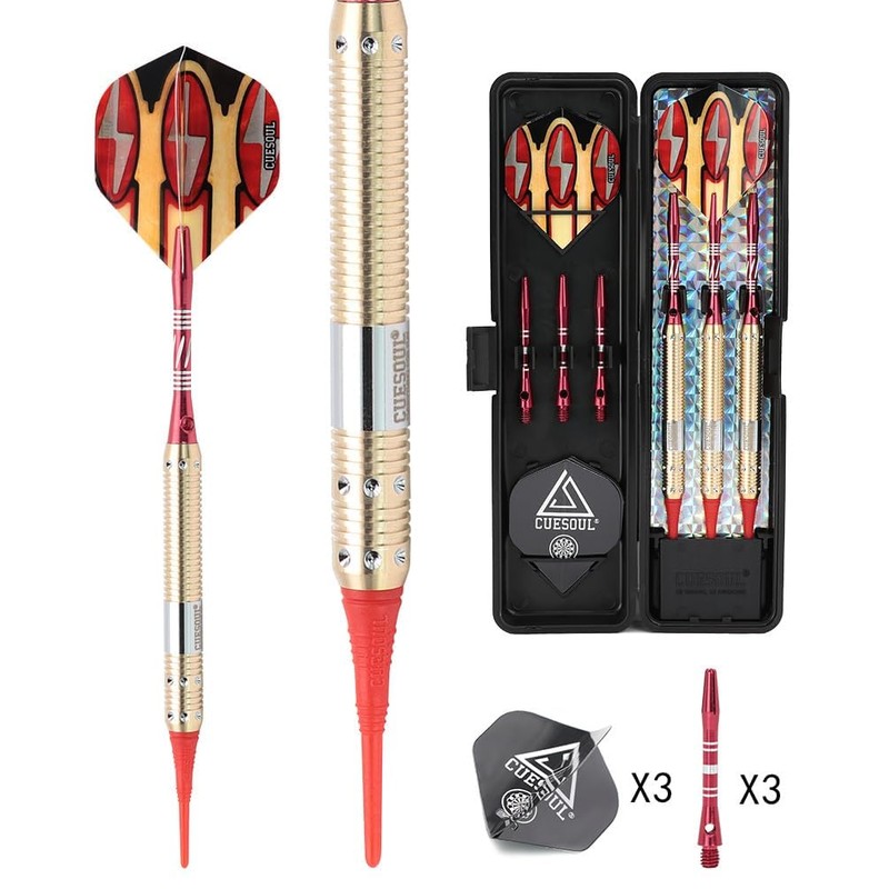 Cuesoul 16 Grams Soft Tip Darts (STBS080)