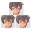 BANDAI SPIRITS 30MS Option Face Parts Facial Expression Set 6