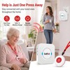 Caregiver Pager Wireless Call Button Nurse Alert System 500+ Feet