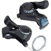 2pcs Bicycle Derailleur, 7 Speed Bicycle Thumb Shifter, Cycling Accessories,