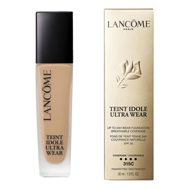 Lancme Teint Idole Ultra Wear  Base de Maquillaje Mate, Cobertura Completa y Transpirable, con Vitamina E, Ácido Hialurónico, SPF 35 y 24H,30ml,315C