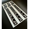 Generic Set of (3) Gel-Coated 7.3L Badge Name Plate Logo
