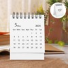 MAGICLULU Small Desk Calendar 2025 Mini Monthly Desktop Standing Flip