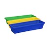 Teaching Tree Colorful Mini Plastic Storage Trays Pencil Baskets -