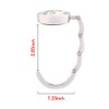 JISEN Portable Handbag Hanger Table Bar Purse Instant Swivel Top