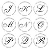 Custom Self Inking Address Stamp with Monogram - Style 195
