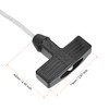 sourcing map Recoil Start Rope with Handle 6 mm Diameter