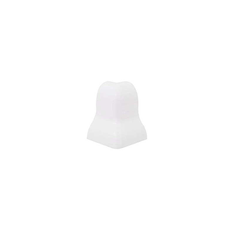 Trevendo® Pack of 10 White Outside Corners for Skirting Board