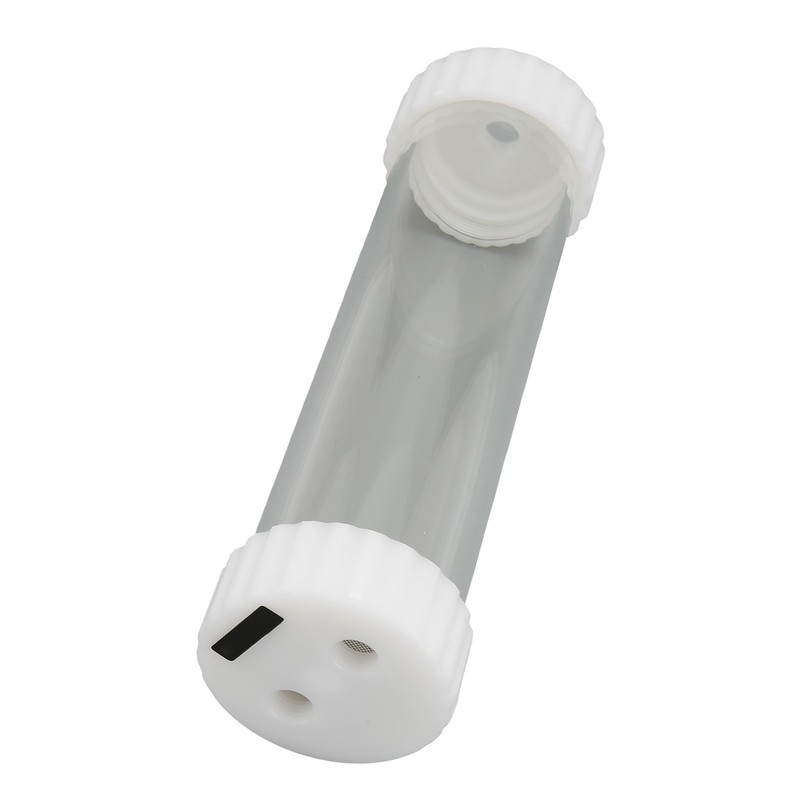Water Cooling Transparent Cylindrical Tank 60mm Outside Diameter Rapid Cooling
