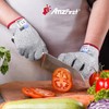 AmzFirst 2 Pair Cut Resistant Gloves, Food Grade Kitchen Cooking