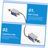 iplusmile Solenoid Electromagnet Push Solenoid Mini Electromagnet for Metal Parts