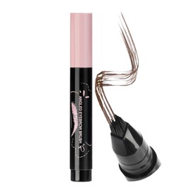 Brow Pencil, Brow Pen for Natural Looking Brows Makeup, 1.4ml Liquid Color Ultra-Fine Tip Natural for Travel Parties Sports Dating Work