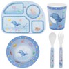 Lesser & Pavey 4 Piece Baby Dinner Set Bowl, Fork,