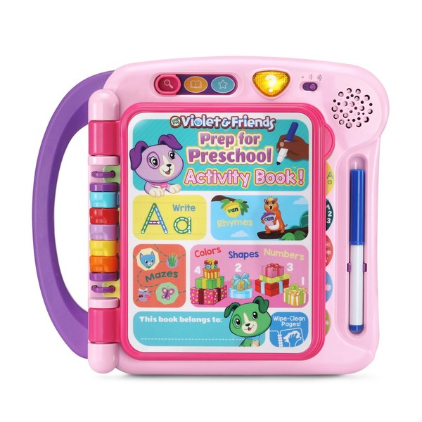 LeapFrog Violet and Friends Prep for Preschool Activity Book, Pink
