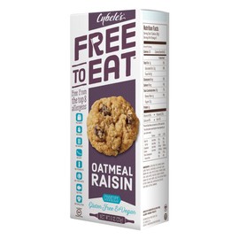 Cybele's Free to Eat , Oatmeal Raisin, 6 Ounce Box (Pack of 6)