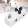 Guitar Delay Pedal Aluminum Alloy LED Indicator 3 Knobs Control