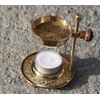 Adjustable Incense Burner - Gold Brass Incense Burner Height Adjustable