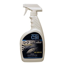 Q-7 Detailer (quart) - Body shop safe quick detailer ideal for use professionally or at home
