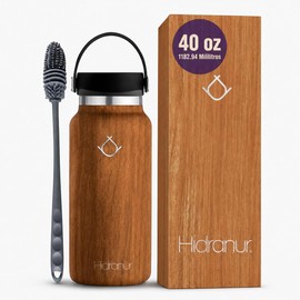Termo Botella de Agua, Termo de Acero Inoxidable sin BPA, 40 Oz (1182.94 ml), Termo Para Cafe, 24 Horas de Agua Caliente y Fria, Tapa Hermética,...   