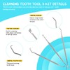 CHENGU 7 Pcs Dog Teeth Cleaning Kit Includes Tooth Scaler