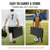 Portable 45\"X18\" HDPE Foldable Soccer Rebounder Board Wall for Kids