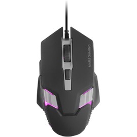 Marsgaming MMW3P, ratón inalámbrico para Juegos, RGB Flow, Ultraligero 79 g, 3200 dpi, Rosa