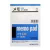 Kokuyo Notepad, 5.9 x 4.1 inches (150 x 106 mm),